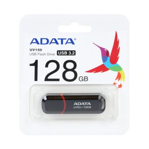 Adata UV150 USB 3.2 Flash Memory-128GB مشکی