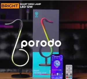 نوری زیبا،چراغ رومیزی هوشمند Porodo LED