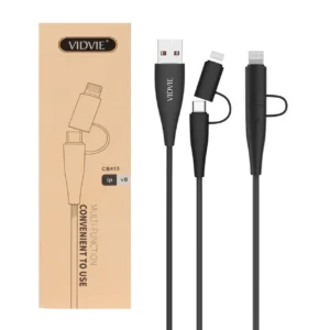 کابل شارژ آیفون ویدوی مدل CB415 – مشکی