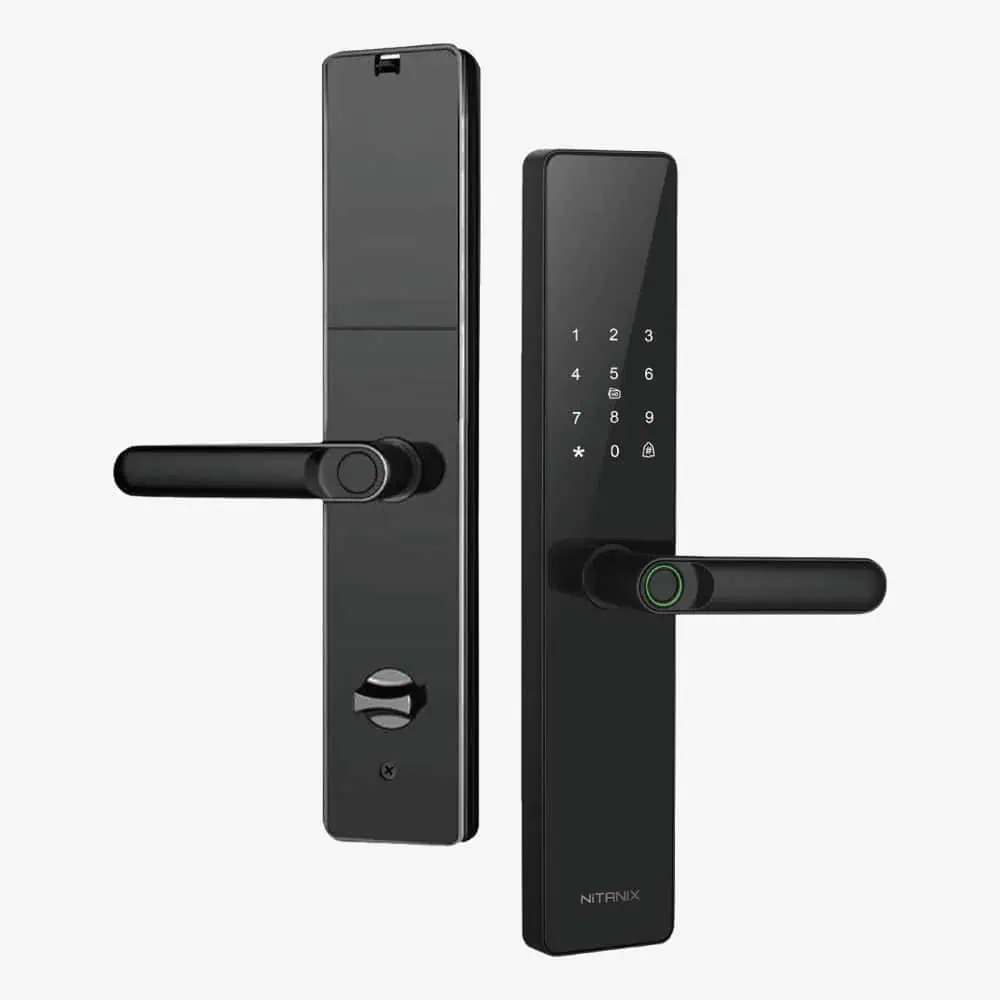 دستگیره هوشمند نایتانیکس NX108-PU | قفل دیجیتال هندلی درب