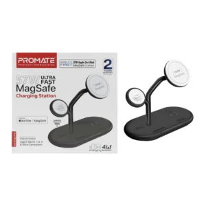 شارژر وایرلس سه کاره پرومیت مدل SYNERGY-PRO