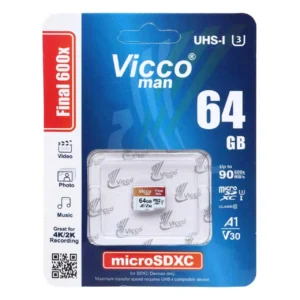 کارت حافظه microSDXC ویکومن مدل Final 600X UHS-I U3 ظرفیت 64 گیگابایت