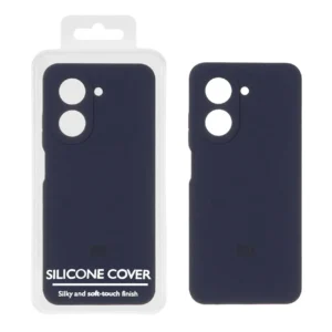 قاب سیلیکونی پاک کنی اورجینال  مستر کوالیتی مدل Xiaomi Redmi A5 / Poco C71 – سرمه ای (پک دار)