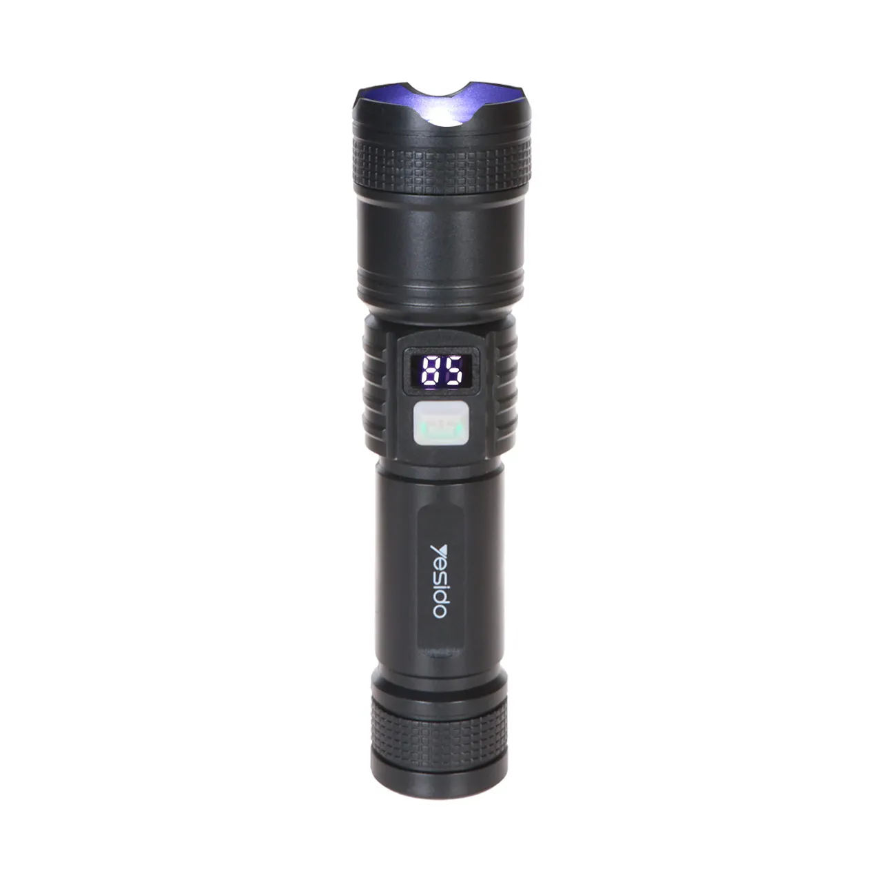 چراغ قوه تلسکوپی شارژی یسیدو مدل TC11 – مشکی